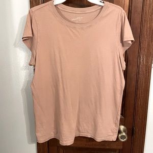 SOLD- 3 for $12!!* Nude pink color tee